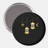 Aimant Whimsigoth Lantern Pleine lune nuit Ciel classique (Recto/Verso)