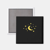 Aimant Whimsigoth Night Sky Sun Moon Witchy (Recto/Verso)