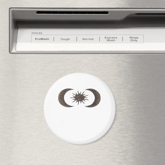 Aimant Whimsigoth Soleil Et Lunes (In Situ (Lave-vaisselle))