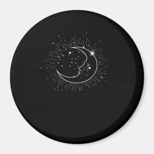 Aimant Whimsigoth Starry Night Moon Witchy Classic