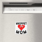 Aimant Whippet Maman (In Situ (Lave-vaisselle))