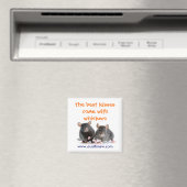 Aimant Whisker Kisses (rat) (In Situ (Lave-vaisselle))