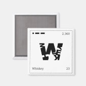 Aimant Whiskey (Recto/Verso)