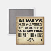 Aimant Whiskey (Recto/Verso)