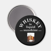 Aimant whiskey sayers cite le slogan du whisky (Recto/Verso)