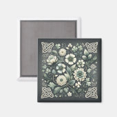 Aimant Whispered Clover Knotwork Garden (Recto/Verso)