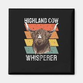 Aimant Whisperer de vache Highland (Devant)