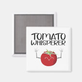 Aimant Whisperer tomate (Recto/Verso)