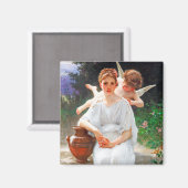 Aimant Whisperies d'Amour, Bouguereau (Recto/Verso)