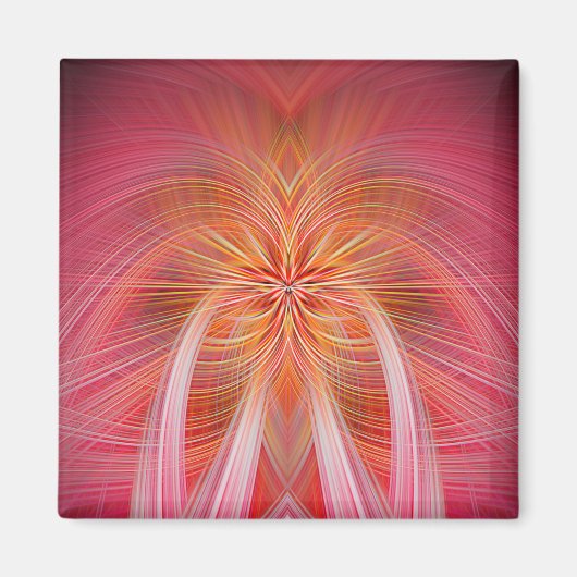 Aimant Whispers roses (Devant)