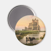 Aimant Whitby Abbey III, Whitby, Yorkshire, Angleterre (Recto/Verso)