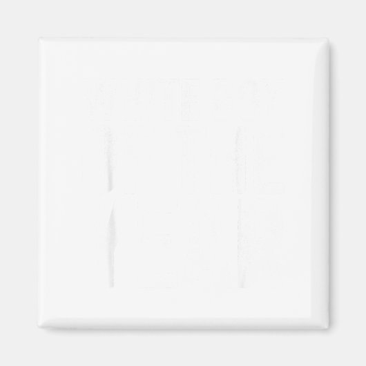 Aimant White Boy Of The Year Funny T (Devant)