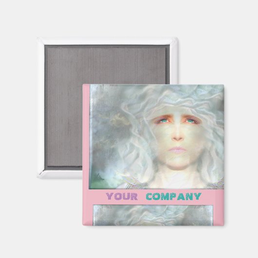 Aimant White Renaissance (Recto/Verso)