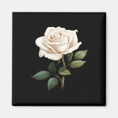 Aimant White Rose Graphic  (Devant)