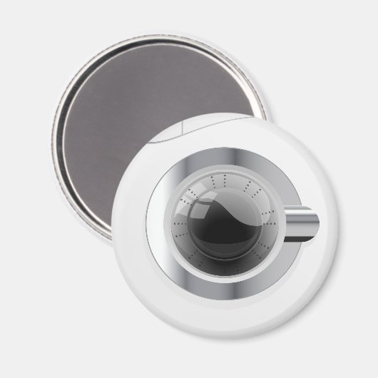 Aimant White Washington Machine (Recto/Verso)