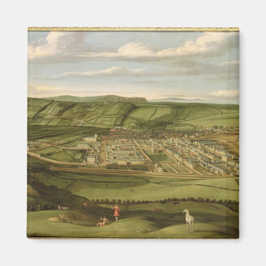 Aimant Whitehaven, Cumbria, Showing Flatt Hall, c.1730-35 (Devant)