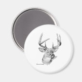 Aimant Whitetail Deer (Recto/Verso)