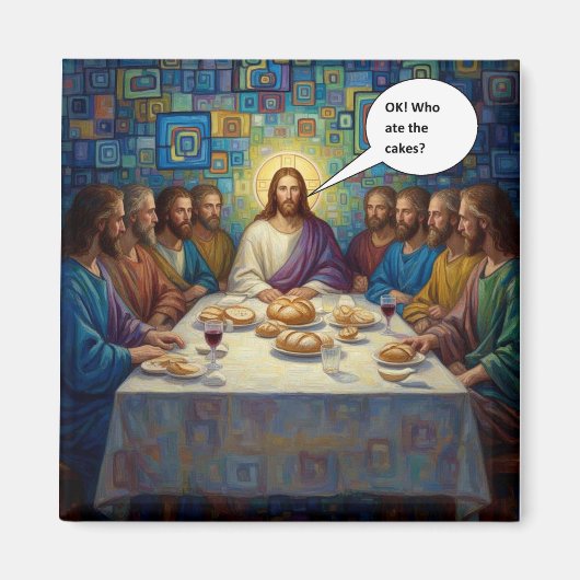 Aimant Who ate the cakes (Devant)