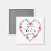 Aimant Whoever lives in love, 1 John 4 (Recto/Verso)