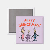 Aimant Whos Holding Hands Merry Grinchmas (Recto/Verso)