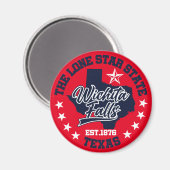 Aimant Wichita Falls, Texas (Recto/Verso)