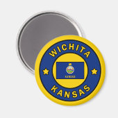 Aimant Wichita Kansas (Recto/Verso)