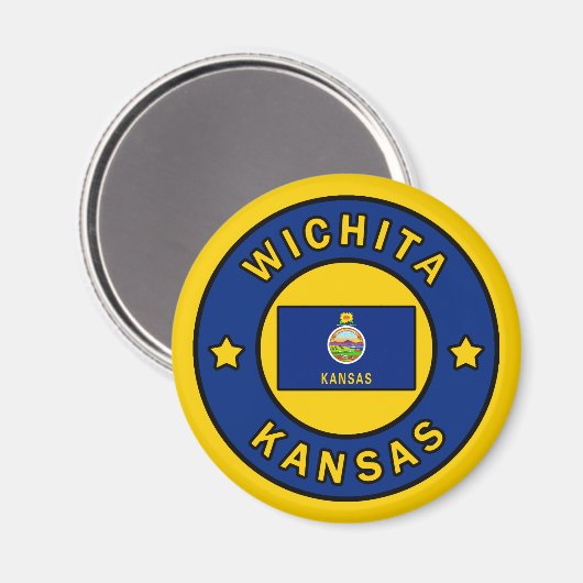 Aimant Wichita Kansas (Recto/Verso)