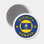Aimant Wichita Kansas (Recto/Verso)
