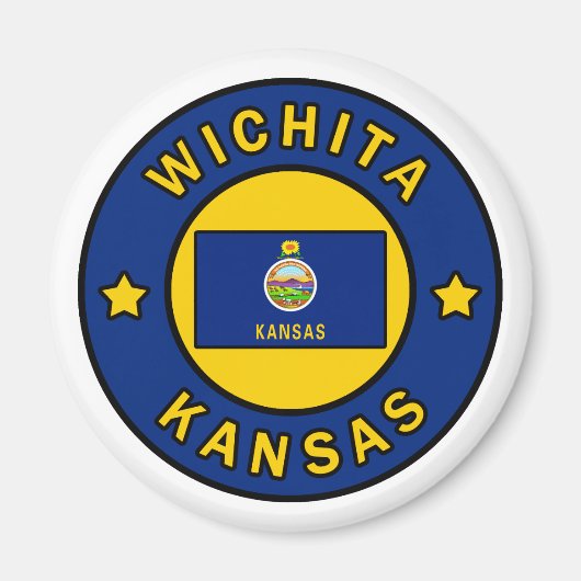 Aimant Wichita Kansas (Devant)