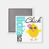 Aimant Wichita KS Chick (Recto/Verso)