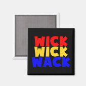Aimant Wick Wick Wack (Recto/Verso)