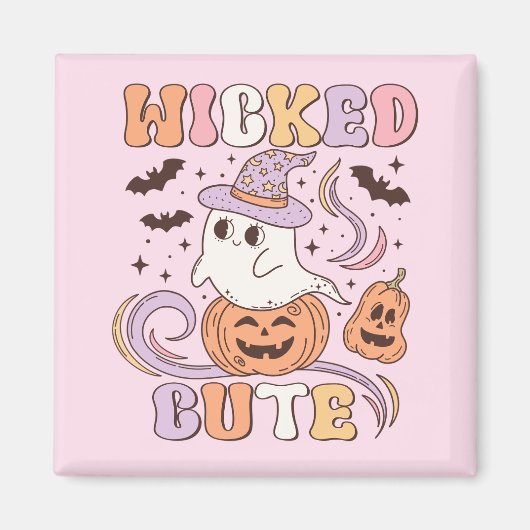 Aimant Wicked Cute Halloween (Devant)