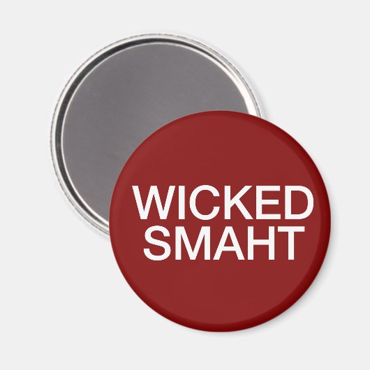 Aimant Wicked Smaht (Recto/Verso)