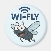 Aimant Wifi amusant (Devant)
