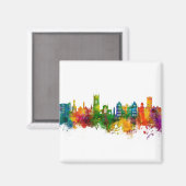 Aimant Wigan England Skyline (Recto/Verso)