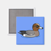 Aimant Wigeon eurasien Birdable (Recto/Verso)