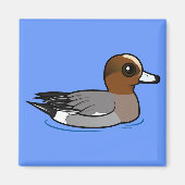Aimant Wigeon eurasien Birdable (Devant)