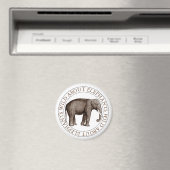 Aimant Wild About Elephants (In Situ (Lave-vaisselle))