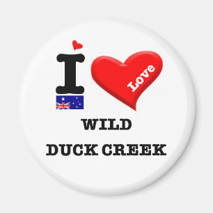 Aimant WILD DUCK CREEK - I Love