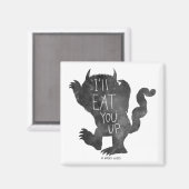 Aimant Wild Thing | Je vais vous manger (Recto/Verso)