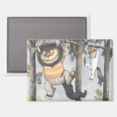 Aimant Wild Things and Max Swinging From Trees (Recto/Verso)