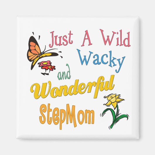 Aimant Wild Wacky Merveilleux Stepmaman (Devant)