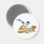 Aimant WILE E. COYOTE™ et ROAD RUNNER™ Boulder (Recto/Verso)