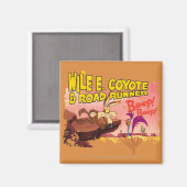 AIMANT WILE E. COYOTE™ & ROAD RUNNER™ BEEP BEEP! (Recto/Verso)