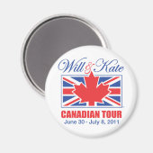 AIMANT WILL & KATE CANADIAN TOUR (Recto/Verso)