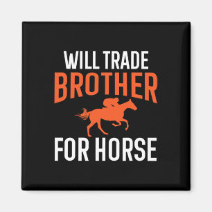 Aimant Will Trade Brother Pour Cheval Équitation Même