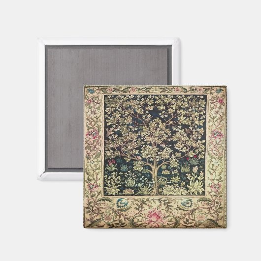 Aimant Willam Morris de beaux designs et créations (Recto/Verso)