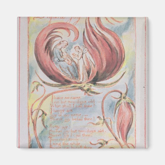 Aimant William Blake | Chansons d'innocence; Jeunes enfan (Devant)