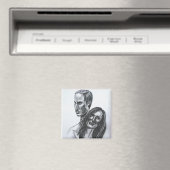 Aimant William et Kate Mariage (In Situ (Lave-vaisselle))