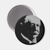 Aimant William H. Taft silhouette (Recto/Verso)